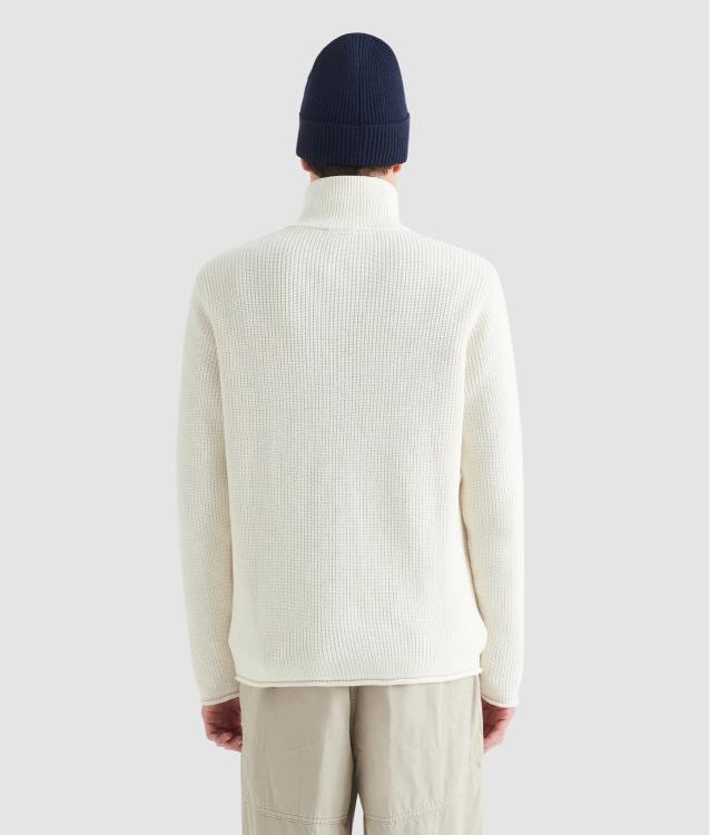 Murphy&Nye Fender Sweater Maglione Mezza Zip a Coste Inglesi