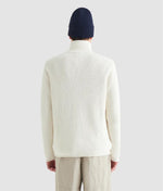 Murphy&Nye Fender Sweater Maglione Mezza Zip a Coste Inglesi