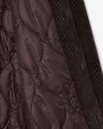 Lacoste Overshirt in Velluto a Coste Oversize