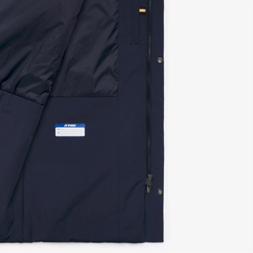 K-Way Giacca Duke St Warm Blue Depth