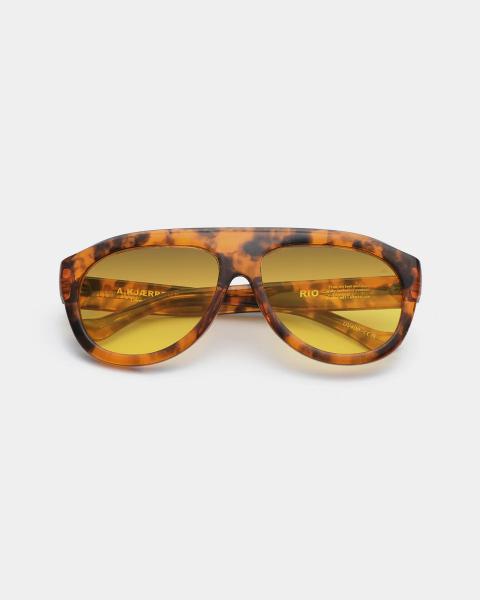 A. KJÆRBEDE Rio - Havana Sunglasses