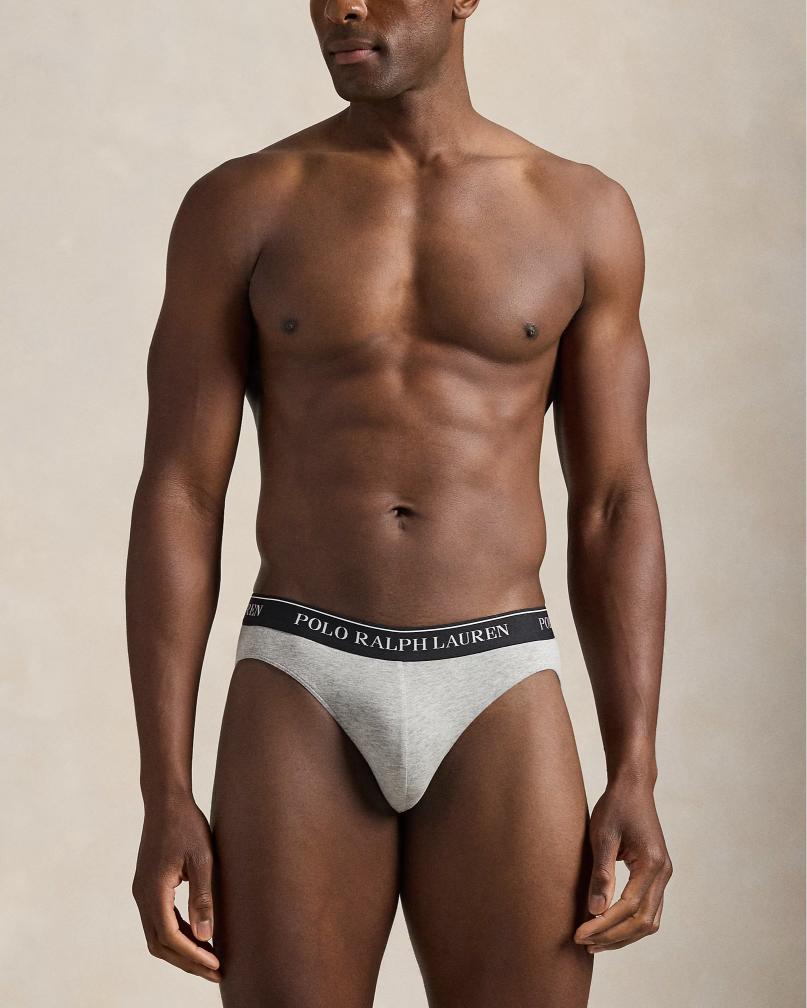 Polo Ralph Lauren Tre Paia di Slip a Vita Bassa