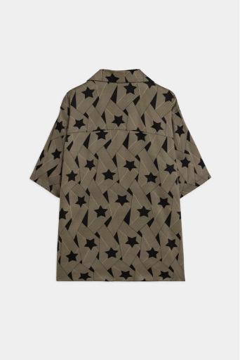 A Paper KidCamicia con Stampa Grafica All-Over