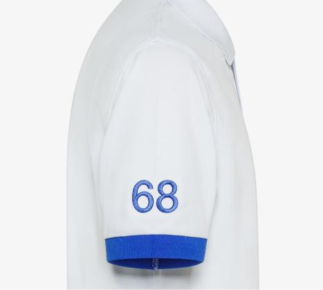 Sun68 Polo Maxi Logo Bianco