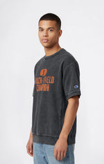 Champion Felpa a Maniche Corte Reverse Weave