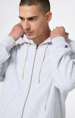 Champion Felpa con Cappuccio Full Zip Reverse Weave