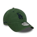 New Era 9Twenty LA Dodgers MLB Washed Script Verde Scuro