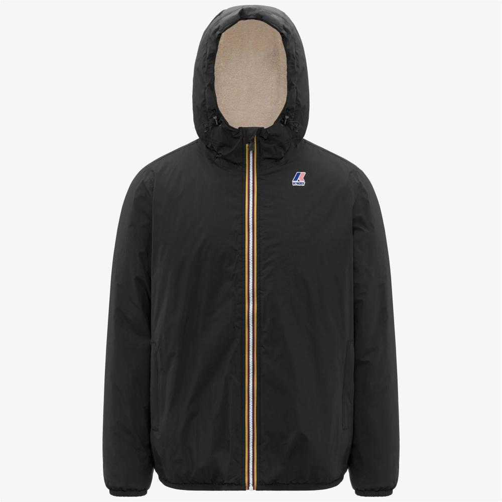 K-Way Giacca Le Vrai 4.0 Claude Orsetto Unisex Black