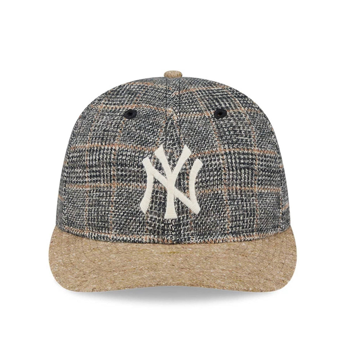 New Era 59FIFTY Fitted Retro Crown New York Yankees MLB Vintage Tweed Blu