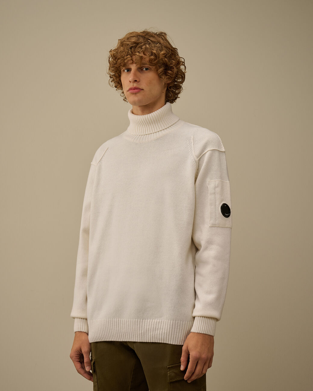 Cp Company Lambswool Grs Turtleneck Sweater