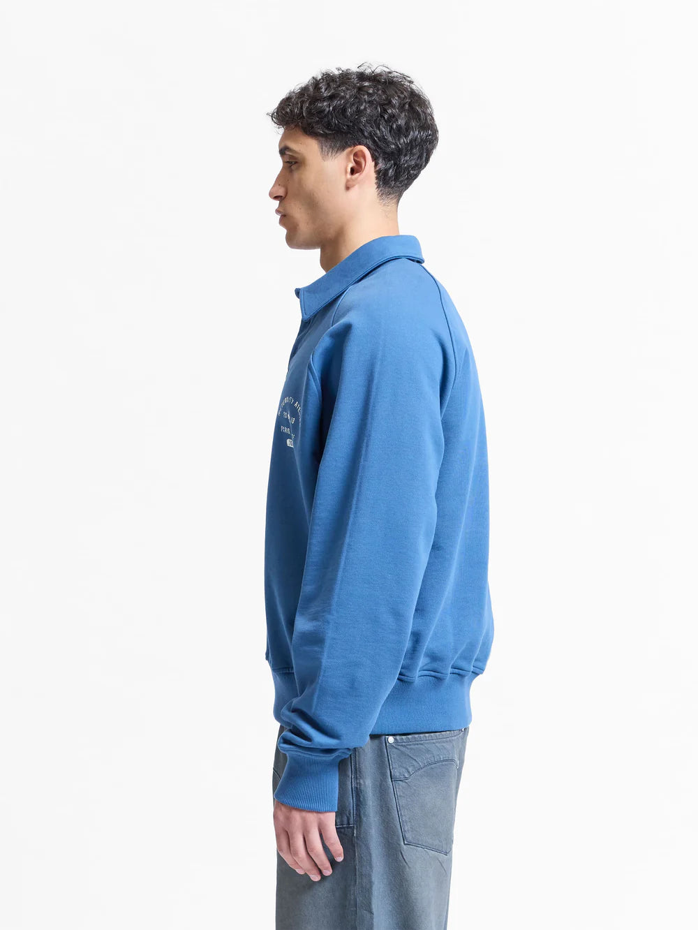 Reternity Maison Polo Sweater Blue