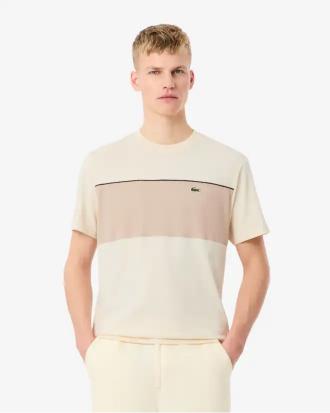 Lacoste T-shirt in Cotone Color Block