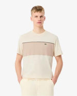 Lacoste T-shirt in Cotone Color Block