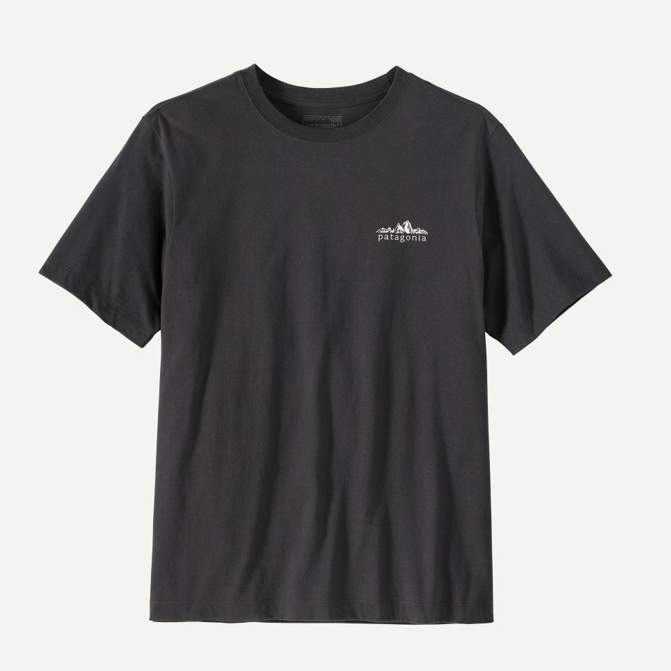 Patagonia Men's Fitz Roy Foothills T-Shirt Ink Black