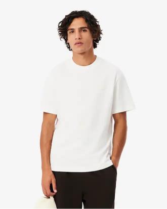 Lacoste T-shirt in Jersey Testurizzata