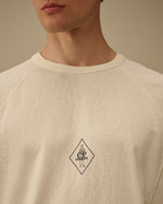 Cp Company Malfilè Fleece Short Sleeve Sweatshirt
