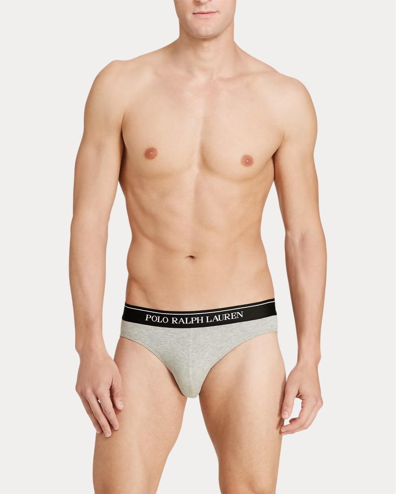 Polo Ralph Lauren Tre Paia di Slip a Vita Bassa