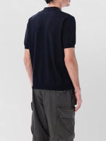 Cp Company Polo Collar Boston Dark Navy