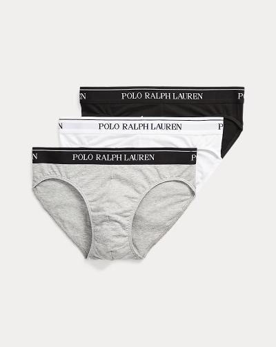 Polo Ralph Lauren Tre Paia di Slip a Vita Bassa