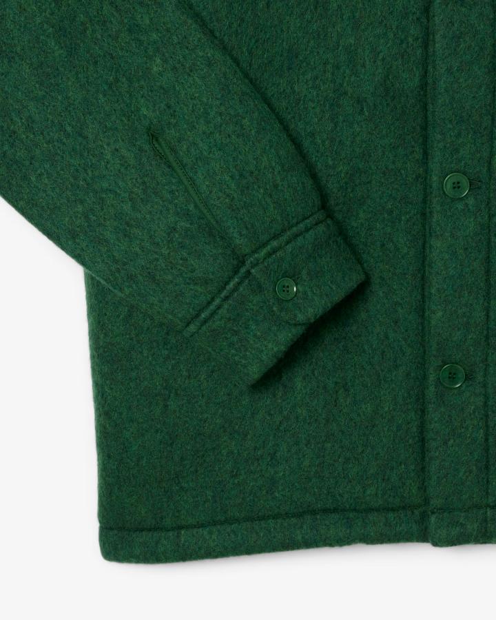 Lacoste Overshirt in Feltro Misto Lana