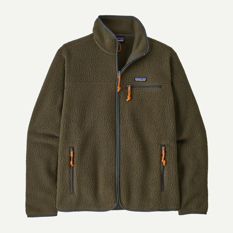 Patagonia Men's Retro Pile Fleece Jacket Basin Green