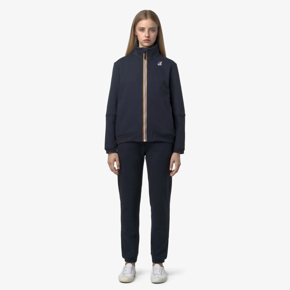 K-Way Pantaloni Philbert Brushed Pc Unisex Blue Depht