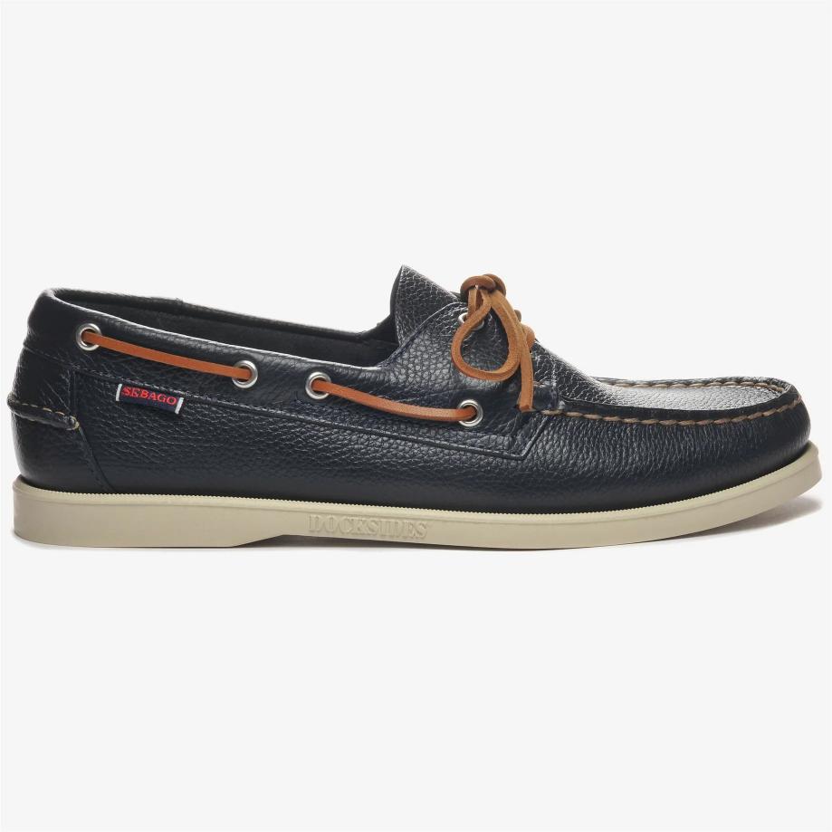 Sebago Portland Martellato Blue Navy