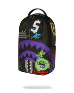 Sprayground Zaino Shark Central Stencils- Black Dlxsv
