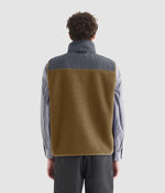 Murphy&Nye Crane Vest Smanicato Unisex in Pile Sherpa