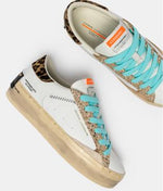 Crime London Distressed Platform Tropical Gold