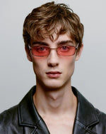 A. KJÆRBEDE Noah Rosegold Galactic Pink Sunglasses