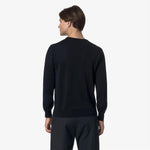 K-Way Maglieria in merino Sebastien Blue Depht