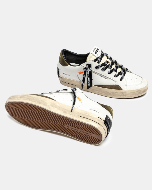Crime London Sk8 Deluxe Olive Ember