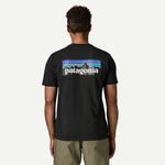 Patagonia Men's P-6 Logo Responsibili-Tee® Black