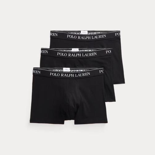 Polo Ralph Lauren Tre Paia di Boxer in Cotone Stretch