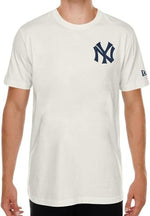 New Era T-shirt New York Yenkees MLB Off White