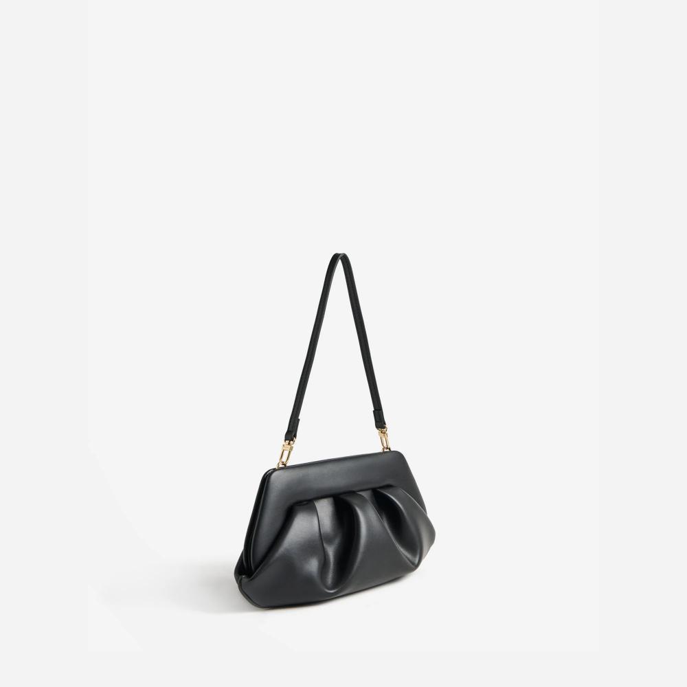 THEMOIRè Bios Baguette Vegan Fabric Jet Black
