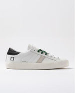 D.A.T.E. Hill Low Calf White Black