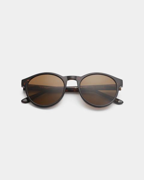 A. KJÆRBEDE Marvin Demi Tortoise Sunglasses