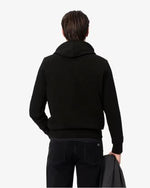 Lacoste Felpa con cappuccio in Pile