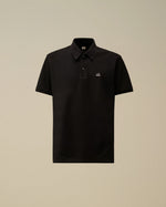 Cp Company Stretch Piquet Short Sleeve Point Collar Polo