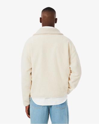 Lacoste Felpa in Pilecon Zip