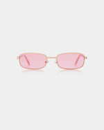 A. KJÆRBEDE Noah Rosegold Galactic Pink Sunglasses