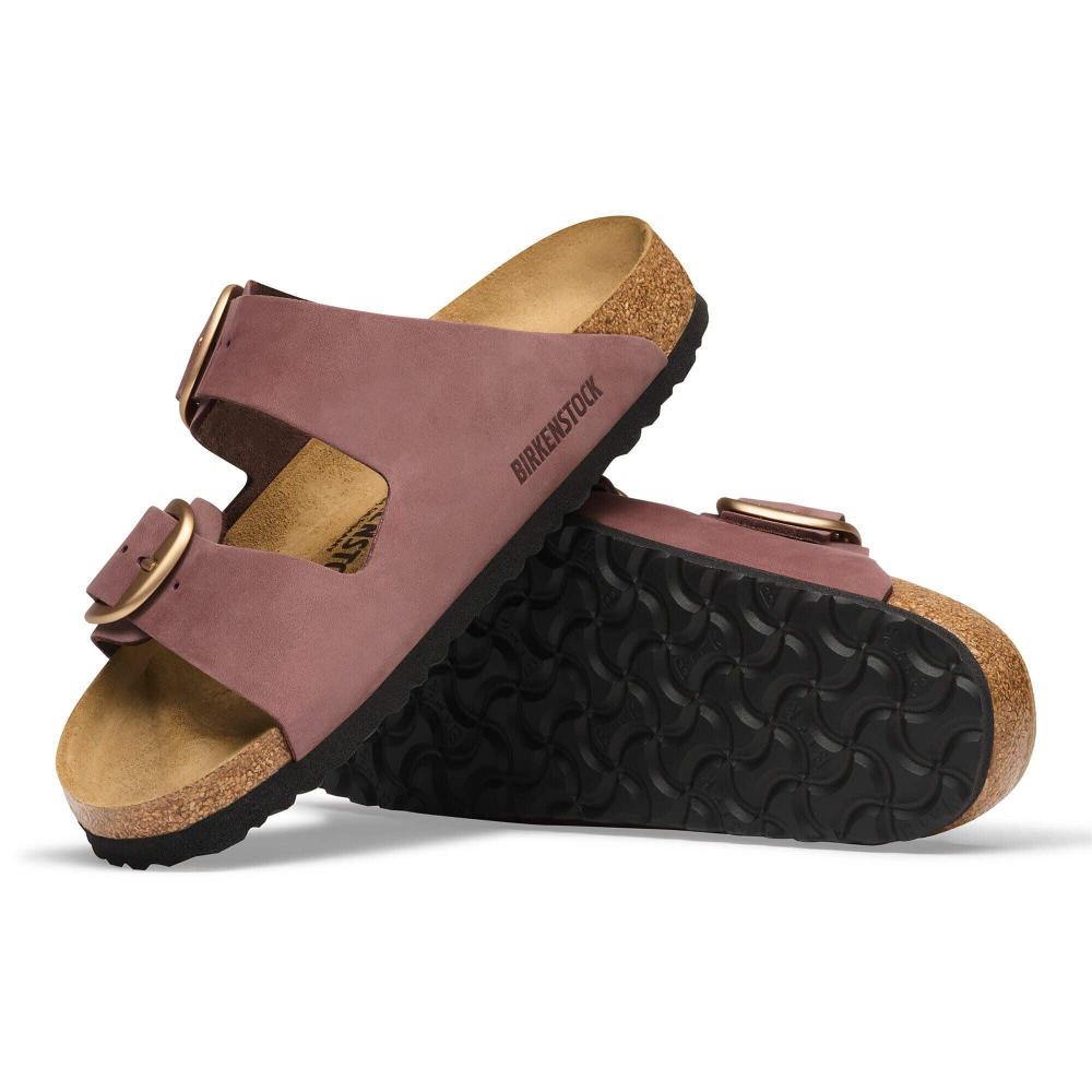 Birkenstock Arizona Big Buckle Pelle Nubuck Pepper Narrow Fit