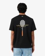 Lacoste T-shirt Ricamata in Cotone