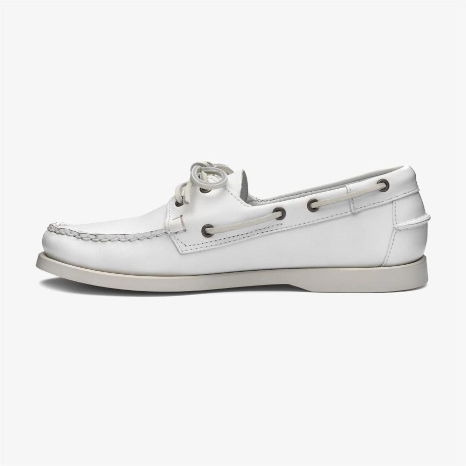Sebago Docksides Portland White