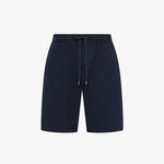 Sun68 Bermuda in Heavy Popeline Blu Navy