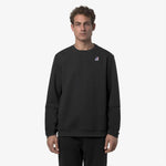 K-Way Felpa Nael Brushed Pc Black