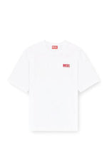 Diesel T-shirt in Cotone con Stampa Diesel