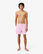 Lacoste Costume da Bagno Monocromatico Lunghezza media